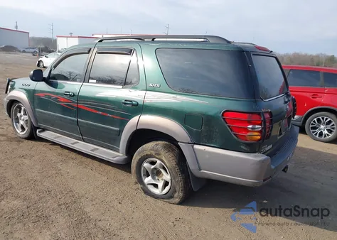 2001 Toyota Sequoia Sr5 V8 z USA, uszkodzony, nr VIN 5TDBT44A91S018974